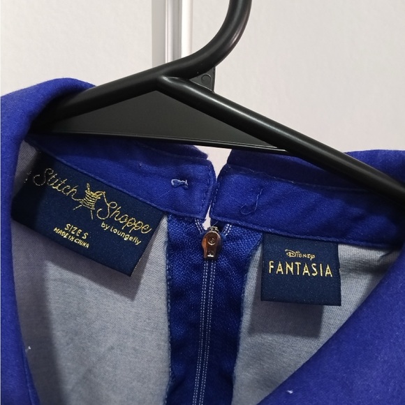 Loungefly Enchanted Blue Long Sleeve Dress - Picture 3 of 5